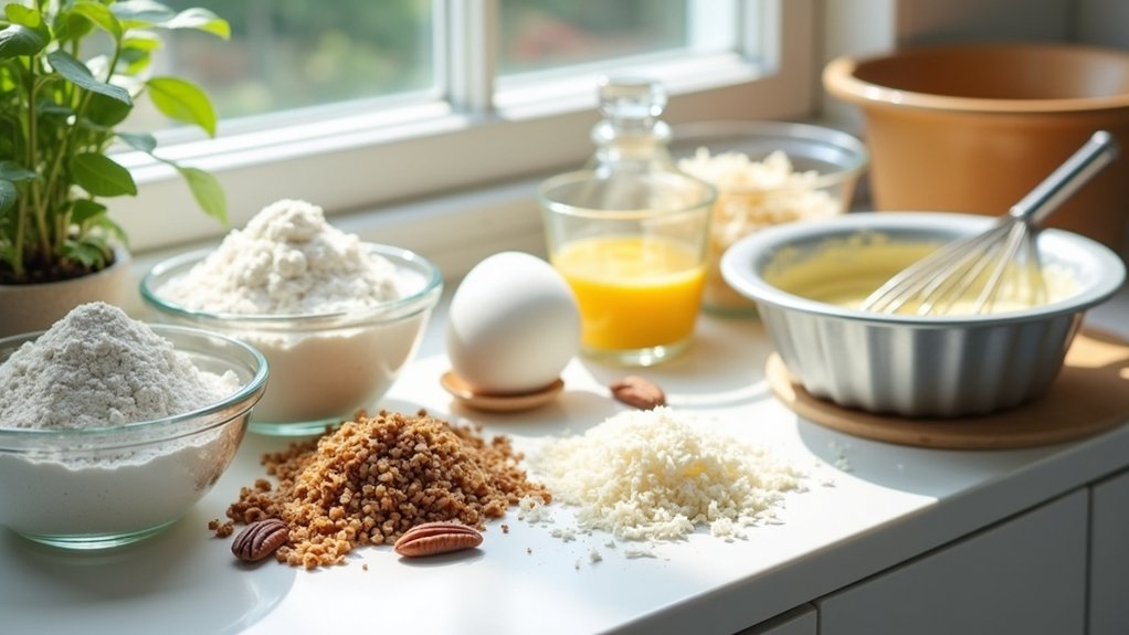 preheat oven and mix