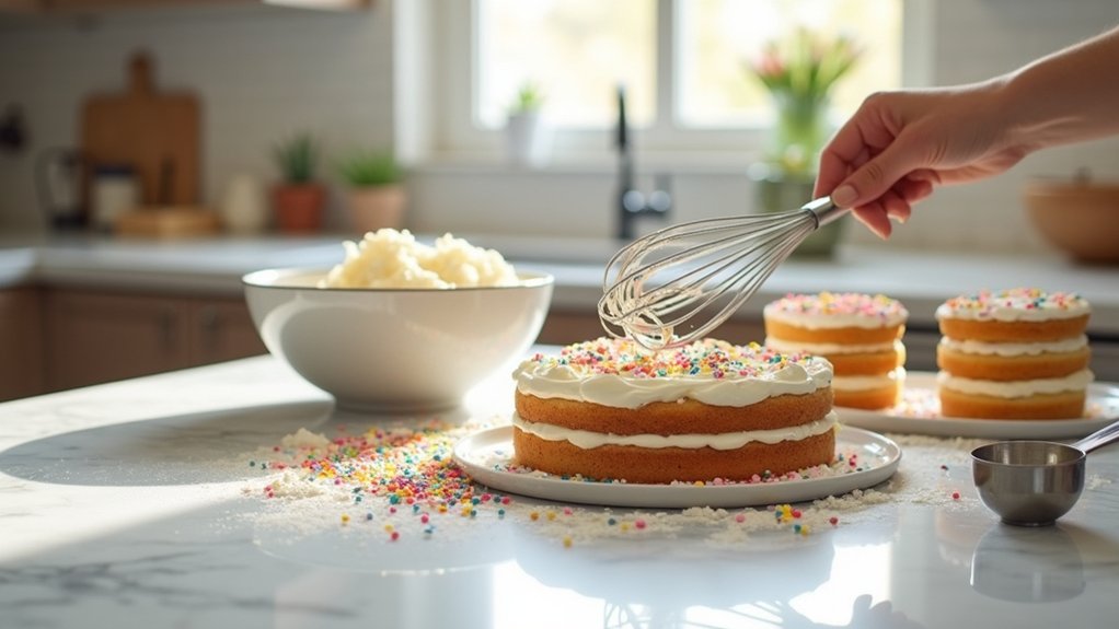 preheat oven and mix