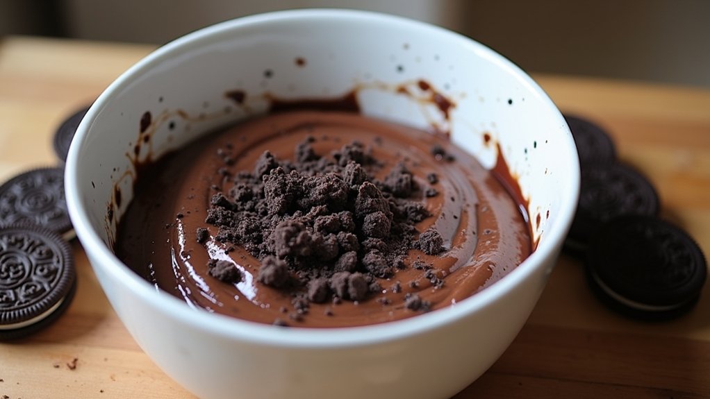 preheat oven crush oreos