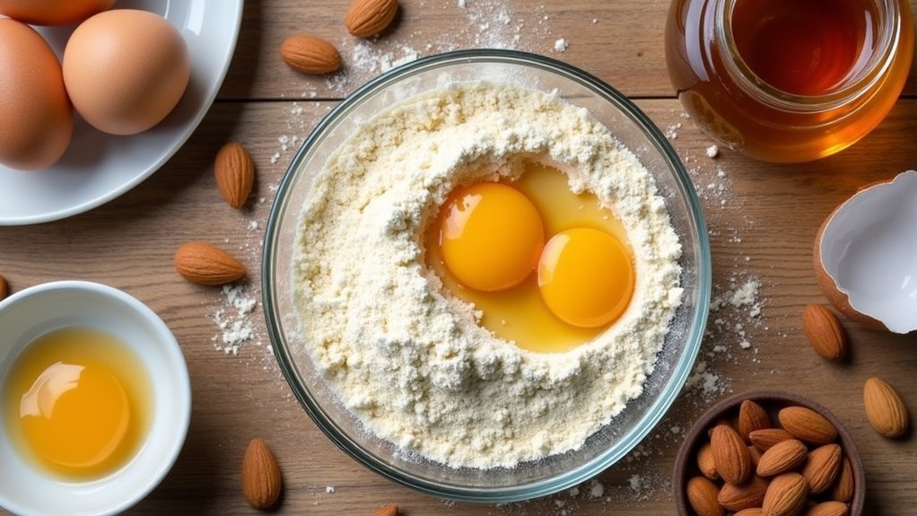 preheat oven mix ingredients