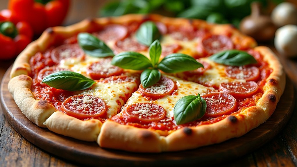 preheat oven prepare pizza