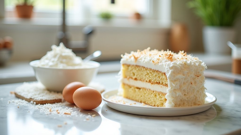 prepare and bake cake