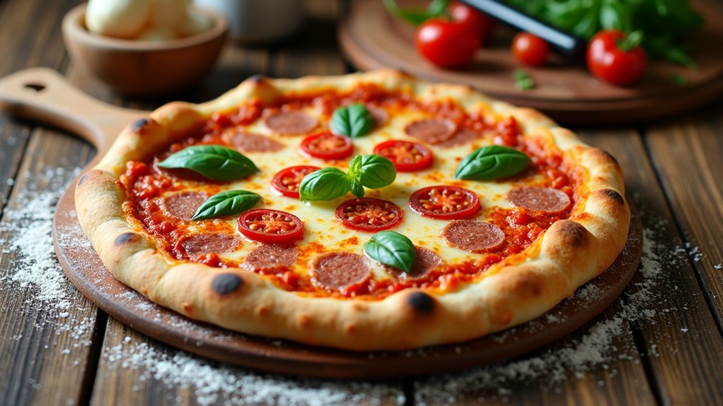 quick and customizable bread pizza