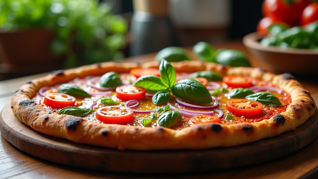 Veggie Pizza Recipe vegetarian pizza cooking instructions