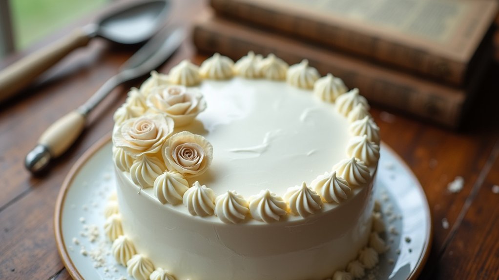white cake tradition endures