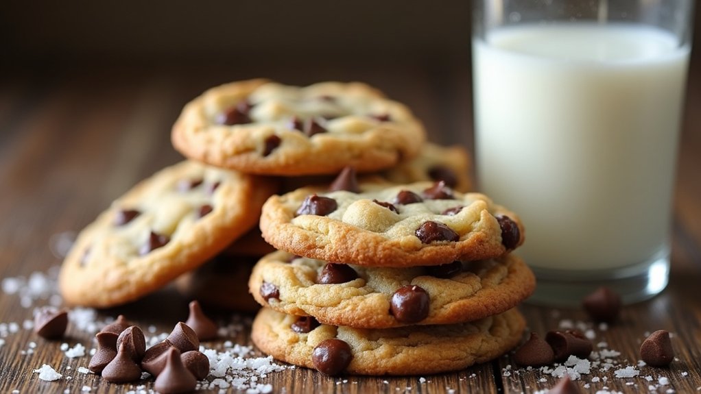 baking chocolate chip cookies