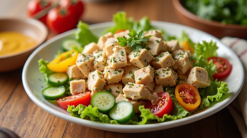chicken salad with customization