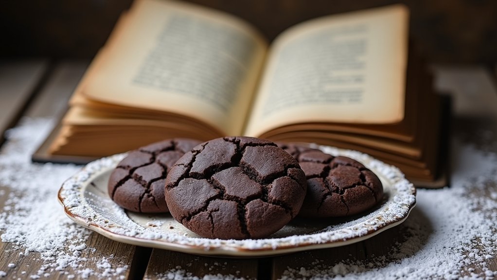 chocolate crinkle cookie history