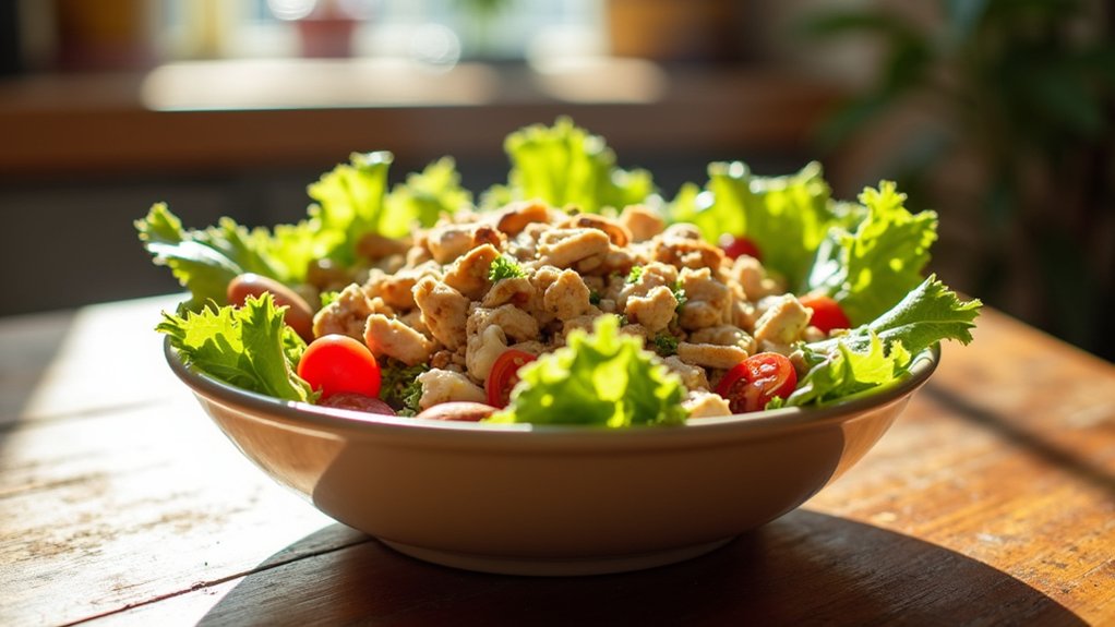 healthy flavorful chicken salad
