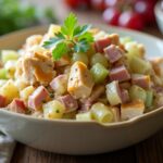 honey baked ham salad
