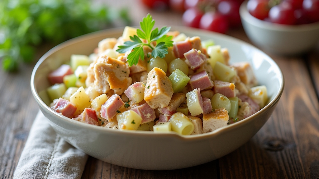 Honey Baked Ham Chicken Salad Recipe honey baked ham salad