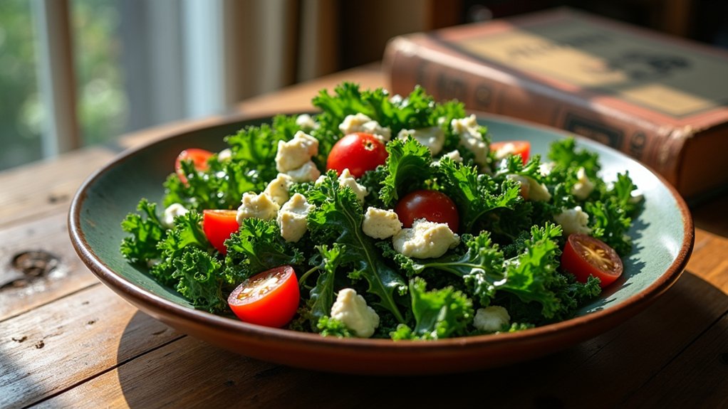 kale salad reflects innovation