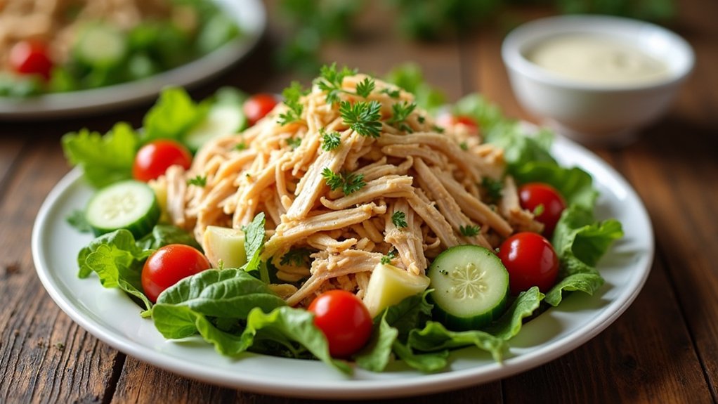 prepare chicken and vegetables