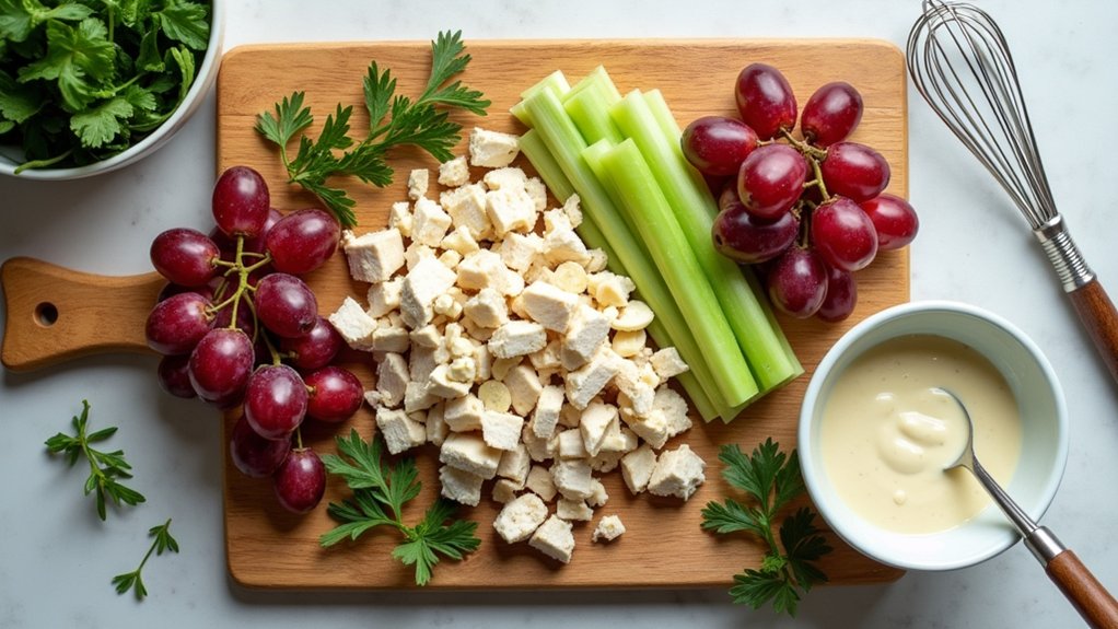 prepare chop mix chill