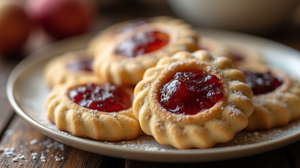 thumbprint cookie baking adventure