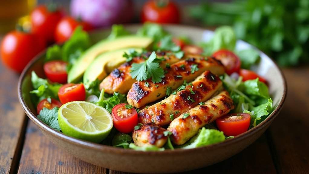 vibrant and customizable chicken salad