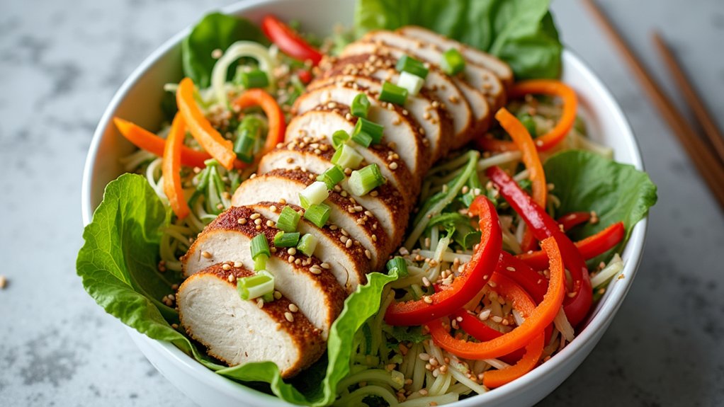 vibrant salad cooking steps