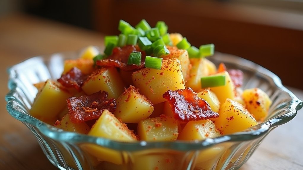 warm german potato salad