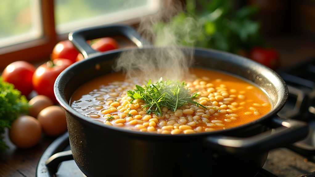 add barley and broth