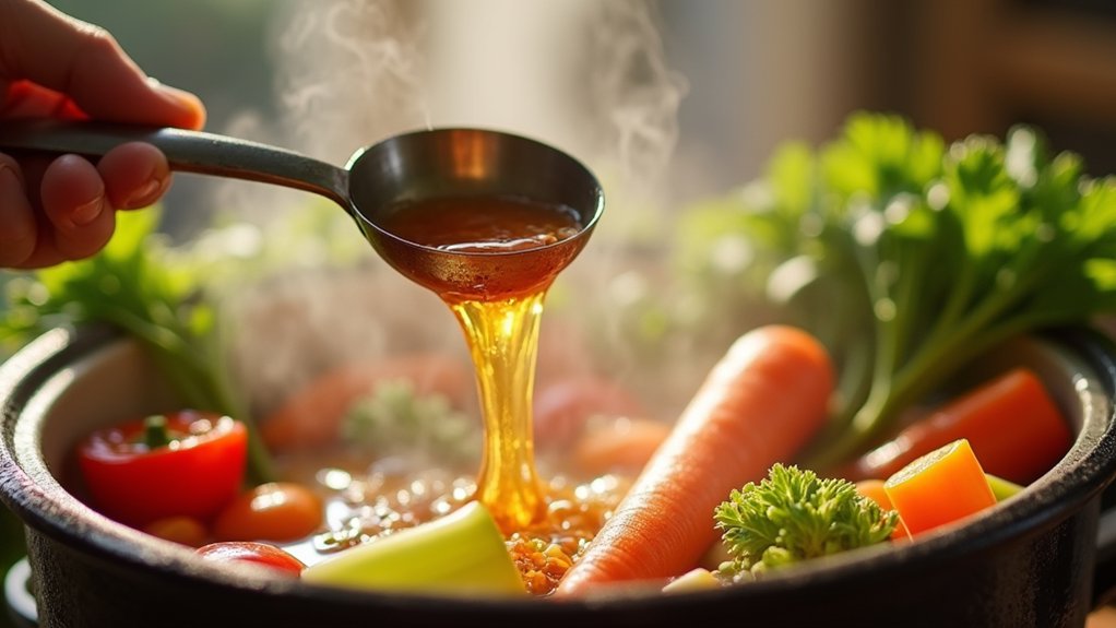 add broth gradually savor