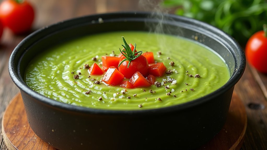 add diced tomatoes gently