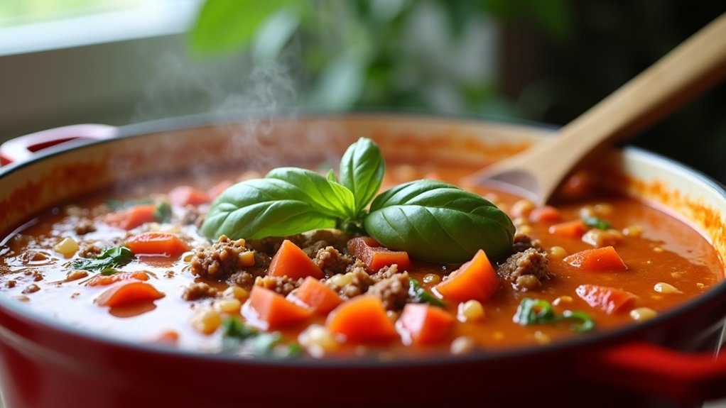 add hearty ground meat