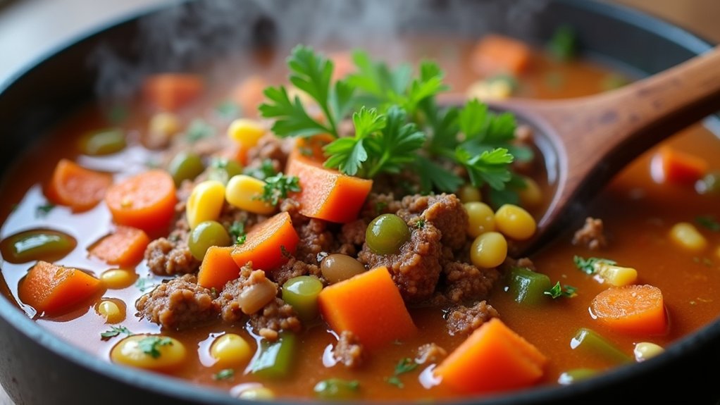 add vegetables and spices