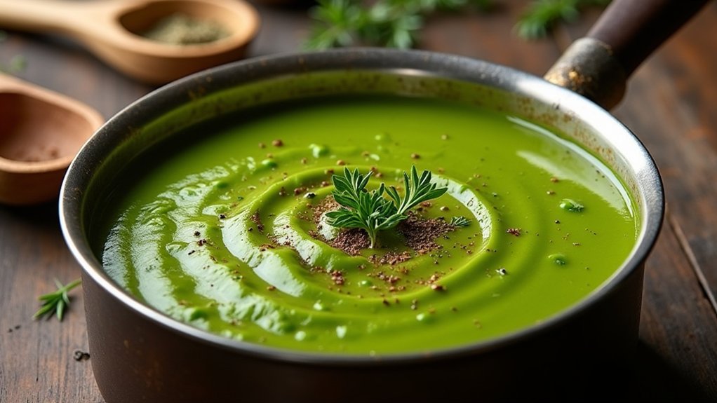 broth and seasoning selection