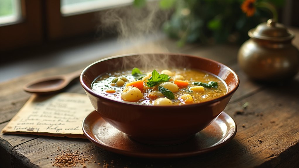 comforting barley soup memories