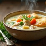 comforting chicken pot pie