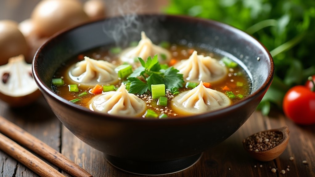 comforting dumpling soup recipe