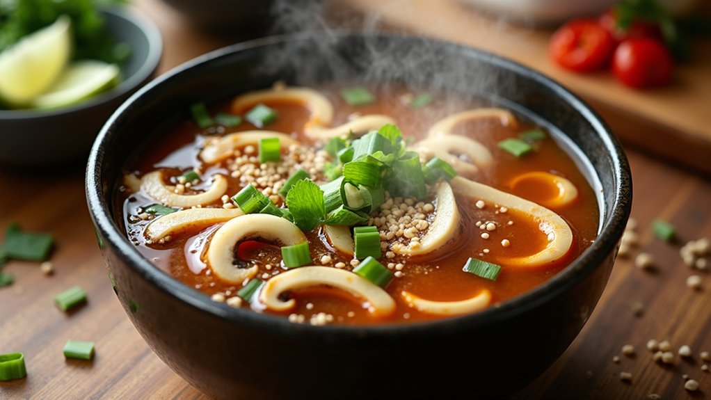 cooking hot and sour soup