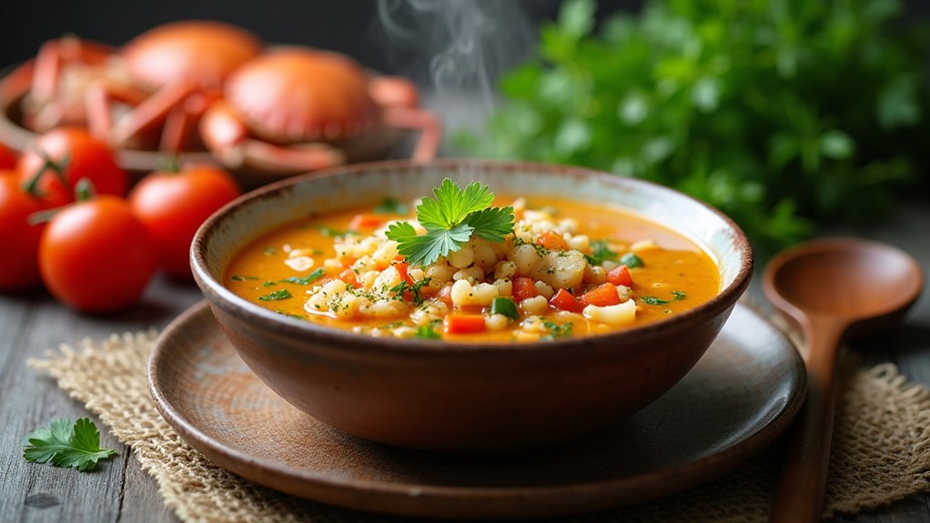 crab soup nutrition benefits