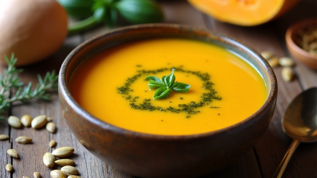 creamy butternut squash soup