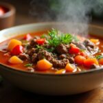 easy hamburger soup recipe