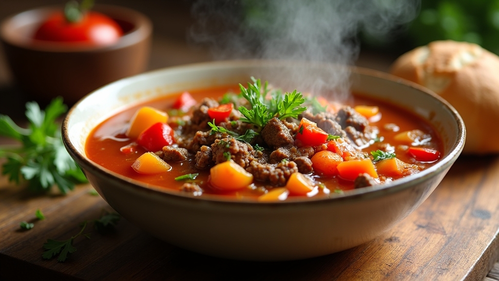 Hamburger Soup Recipe Easy easy hamburger soup recipe