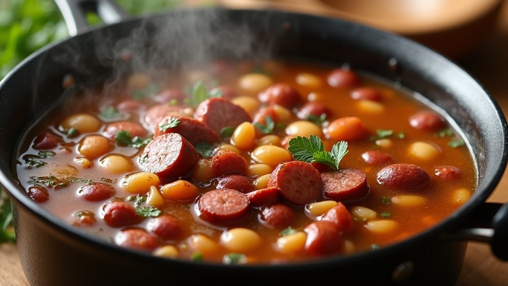 elevate soup with sausage