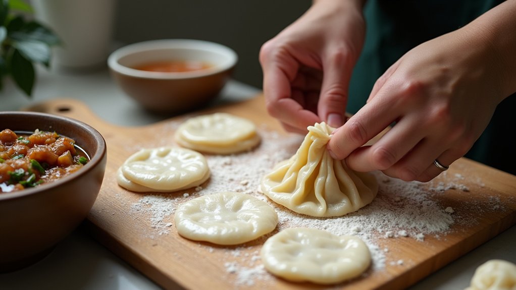 fill dumplings with flair