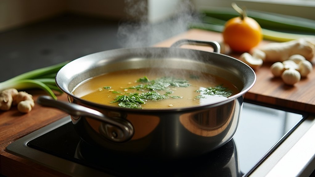 flavorful broth base preparation