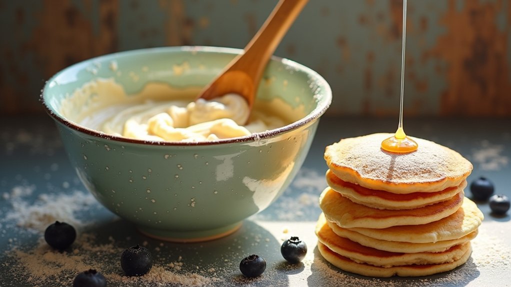 fold gently for fluffiness