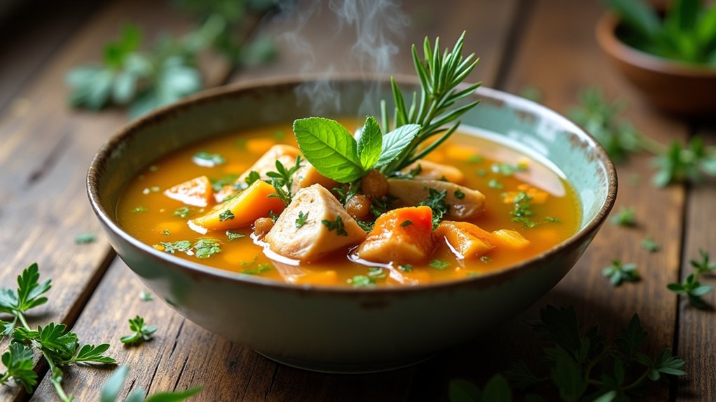 fresh herbs enhance flavor