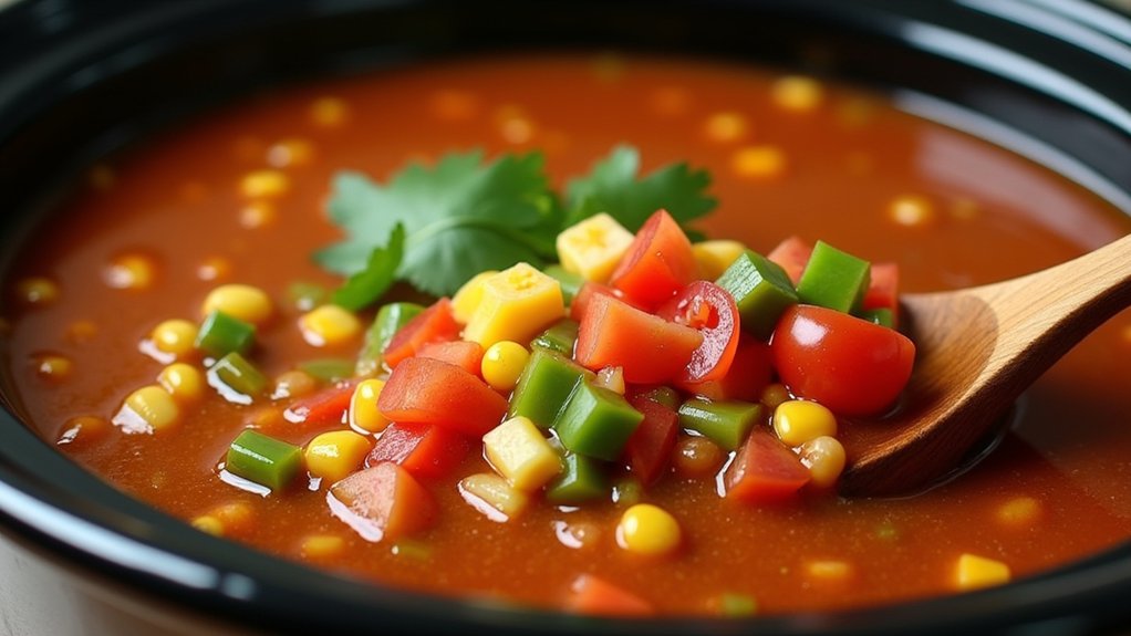 fresh vegetables enhance flavors