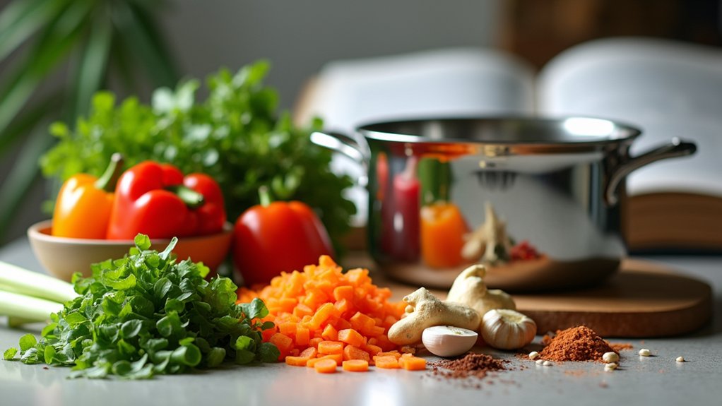 gather fresh ingredients first