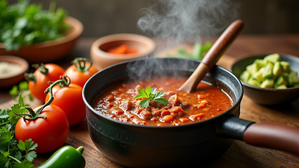 gather ingredients add spices