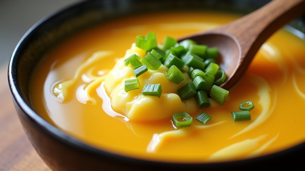 gentle stirring enhances flavor