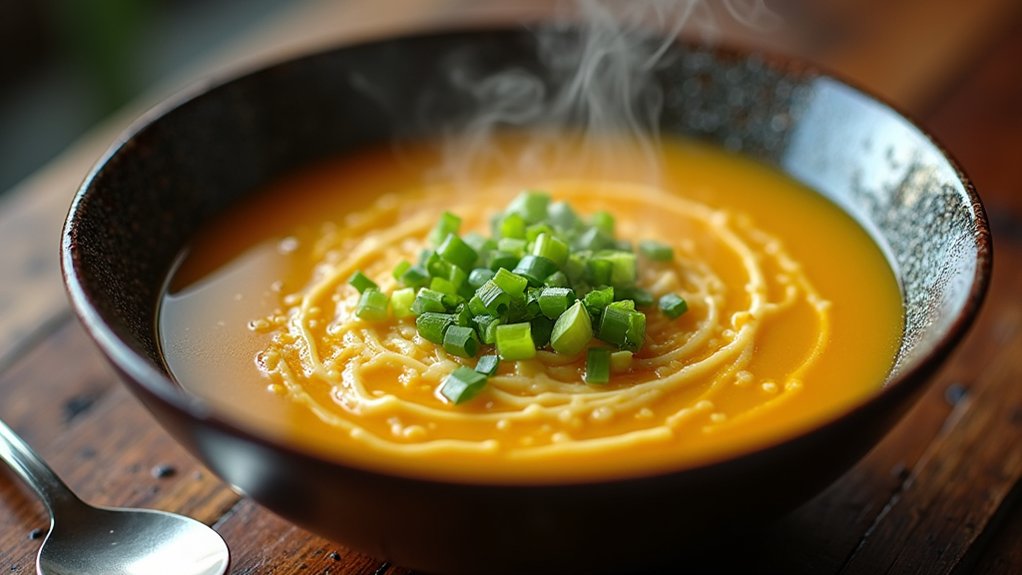 green onions elevate soup