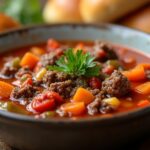 hearty hamburger soup recipe