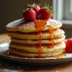 homemade pancakes from scratch