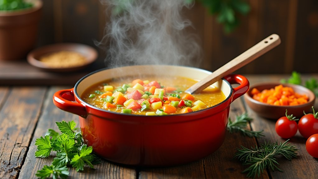homemade vegetable soup recipe
