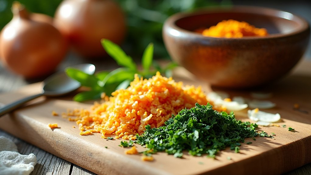 incorporate dried parsley flakes